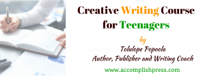 Creative Writing Course for Teenagers